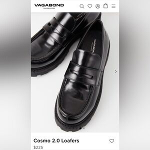 Vagabond Women's Black Loafer